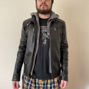 Faux Leather Jacket